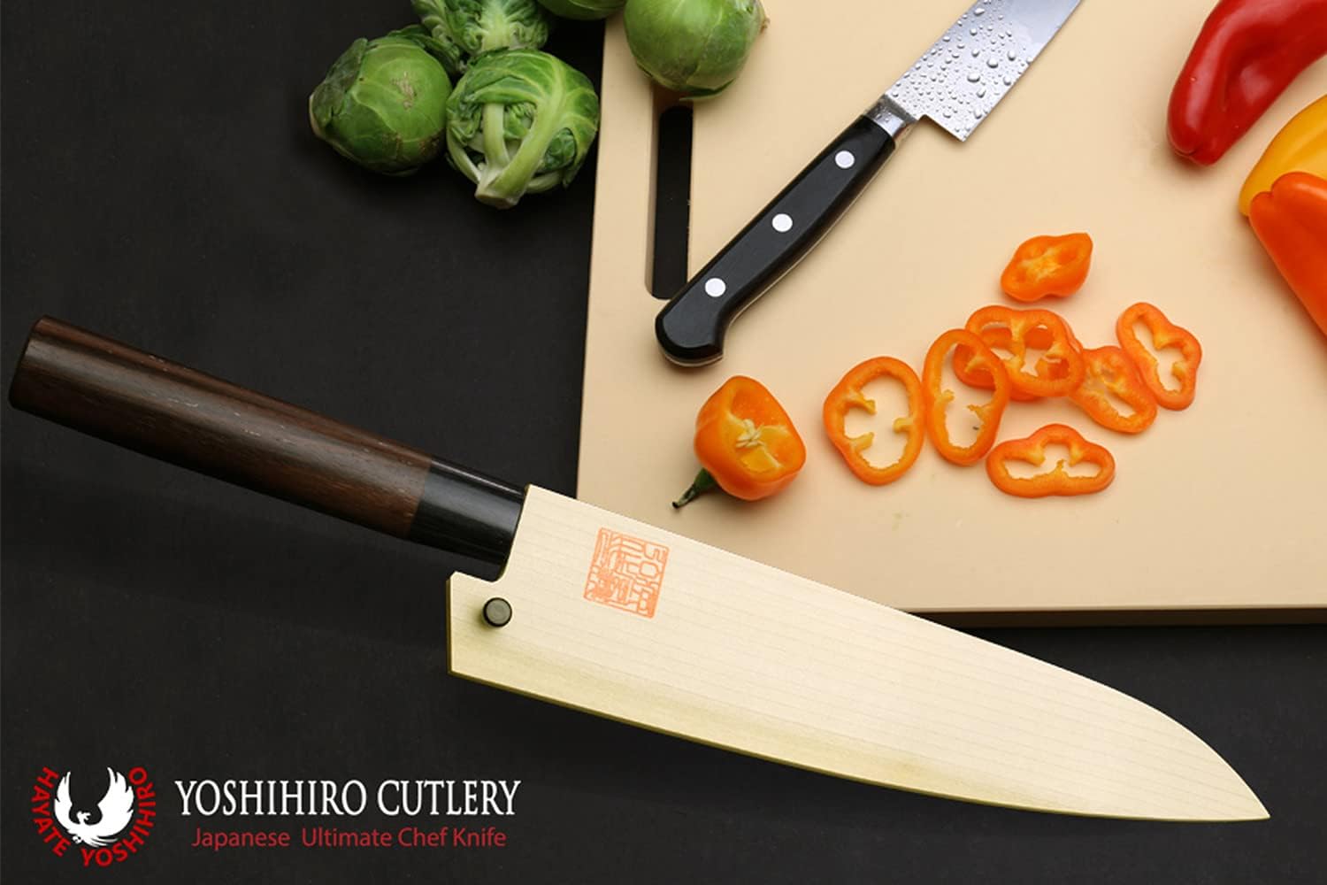 Yoshihiro Natural Magnolia Wood Saya Cover for Gyuto 240mm Knife