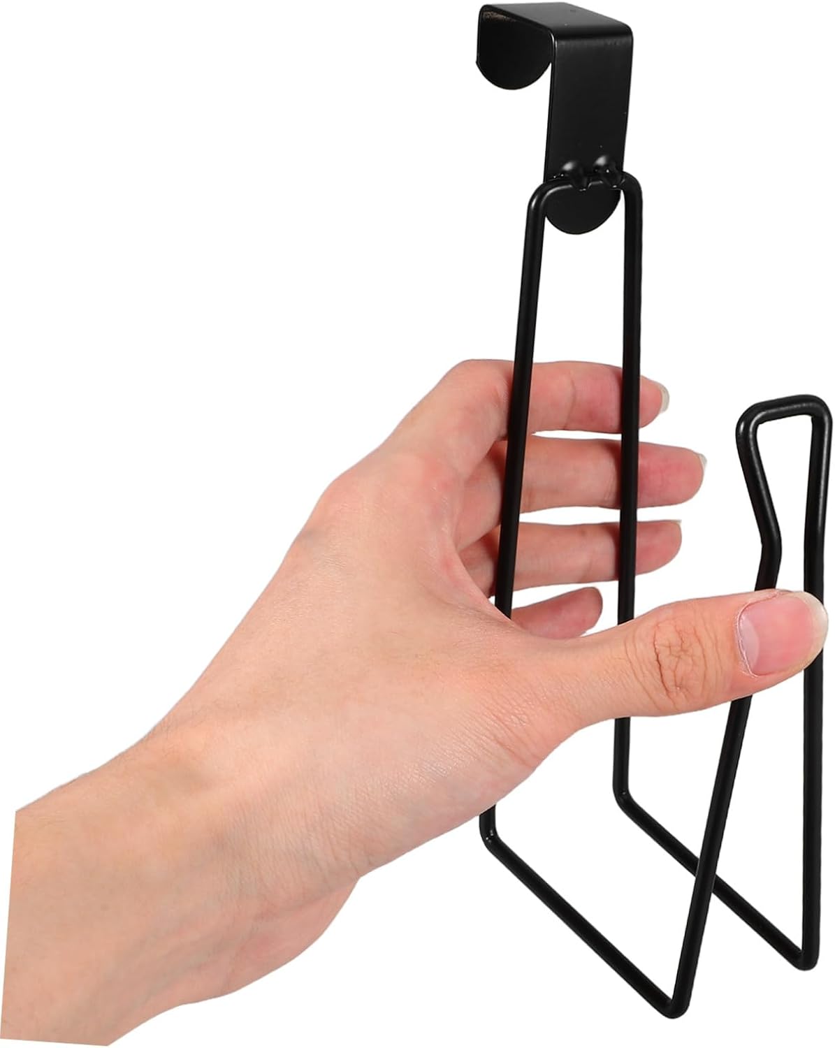 Luxshiny Over The Tank Toilet Paper Holder Black