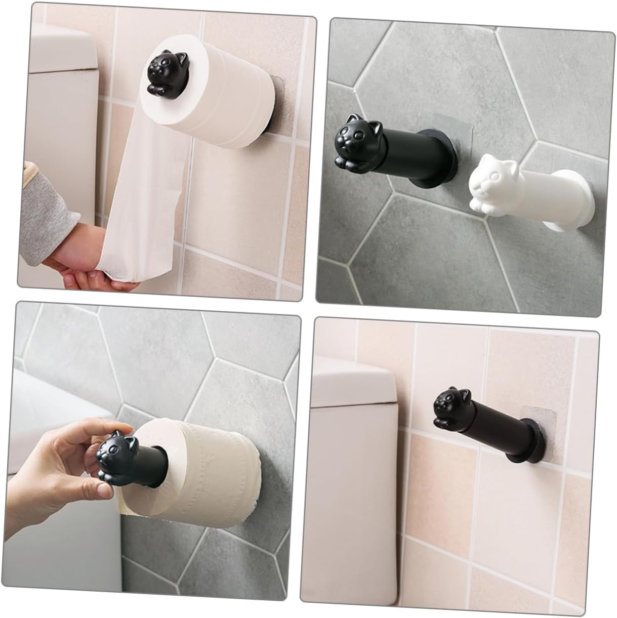 Stylish Cat Toilet Paper Holder for Home and Bathroom