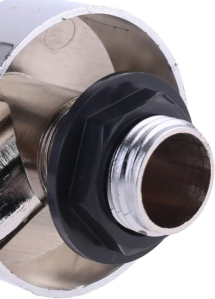 Chromed Plastic Shower Connector for Bathrooms