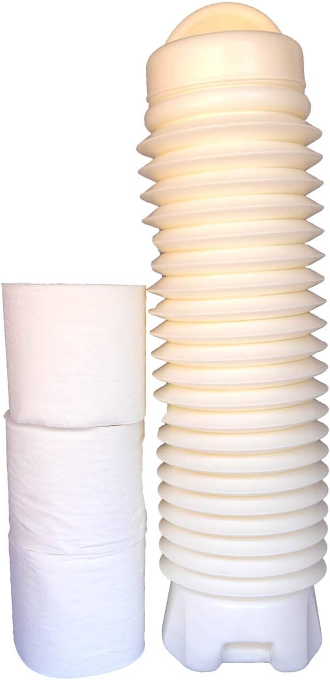 PVA Bathroom Toilet Tissue Paper Holder Storage Tube