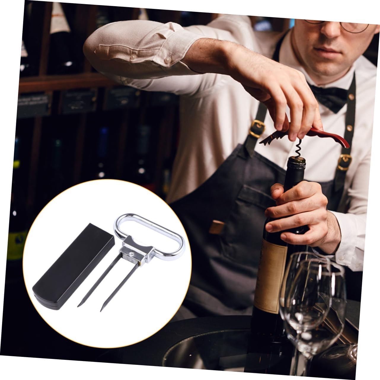 Luxshiny Wine Cork Remover and Opener