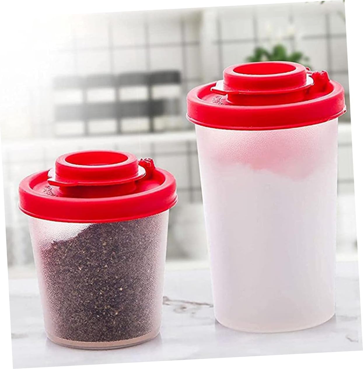Cabilock Pepper Shakers Set for Kitchen