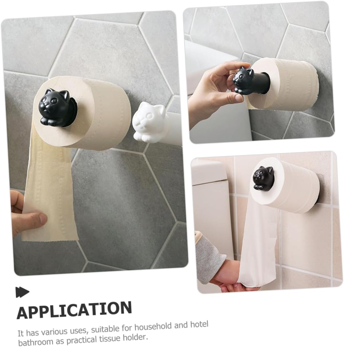 Stylish Cat Toilet Paper Holder for Home and Bathroom