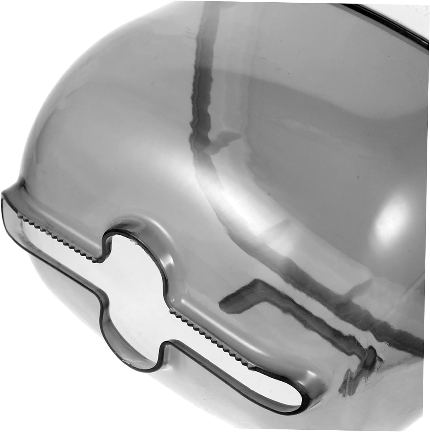 JECOMPRIS Toilet Paper Holder with Shelf Space-Saving Transparent Design