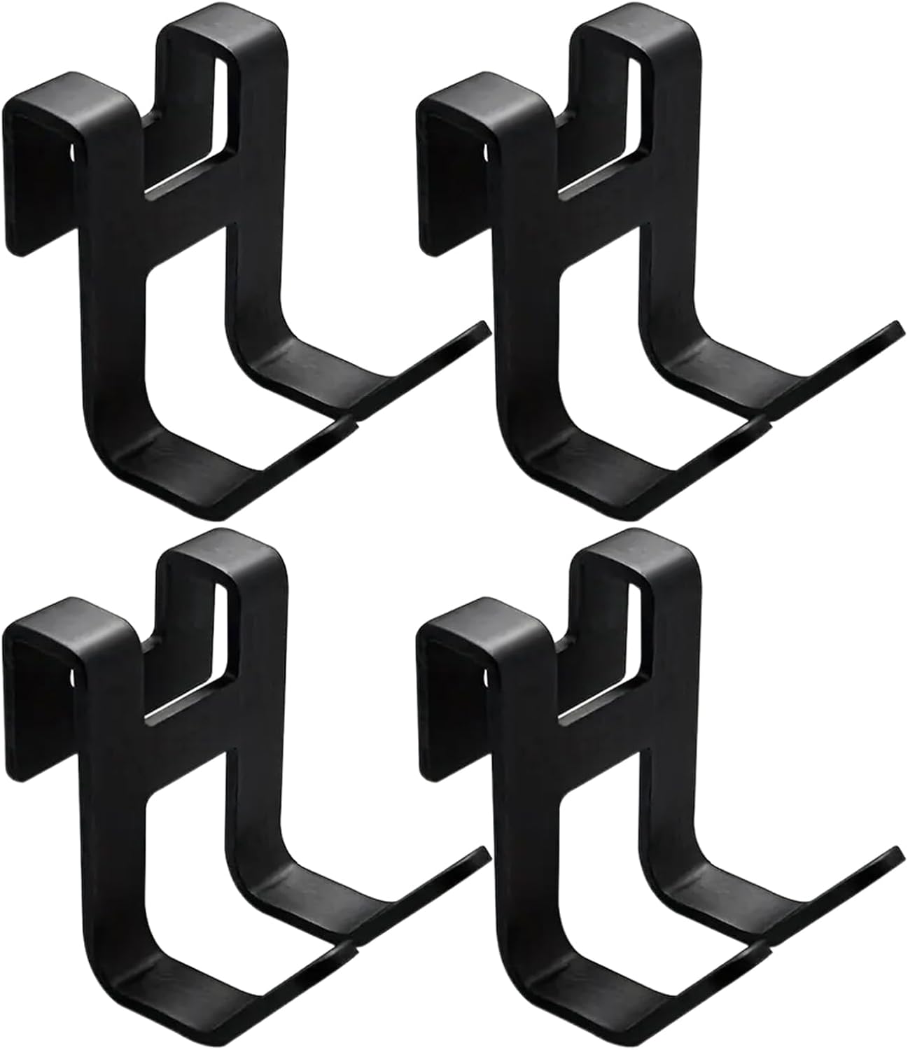 4 Multifunction Shower Caddy Hooks with Double Hook Design