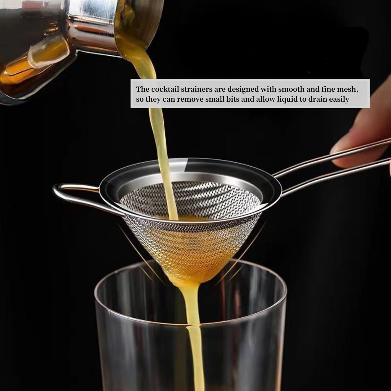 10 Packs Tea Strainers with Stainless Steel Mesh Handle