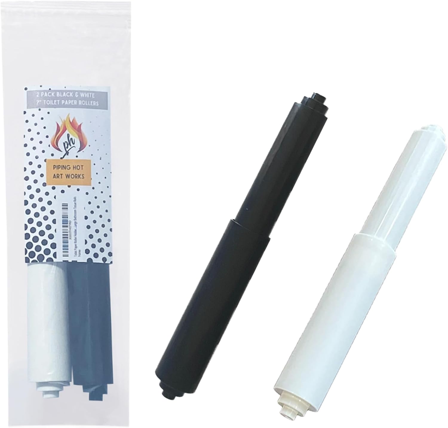 Toilet Paper Holder Replacement Rod 2 Pack