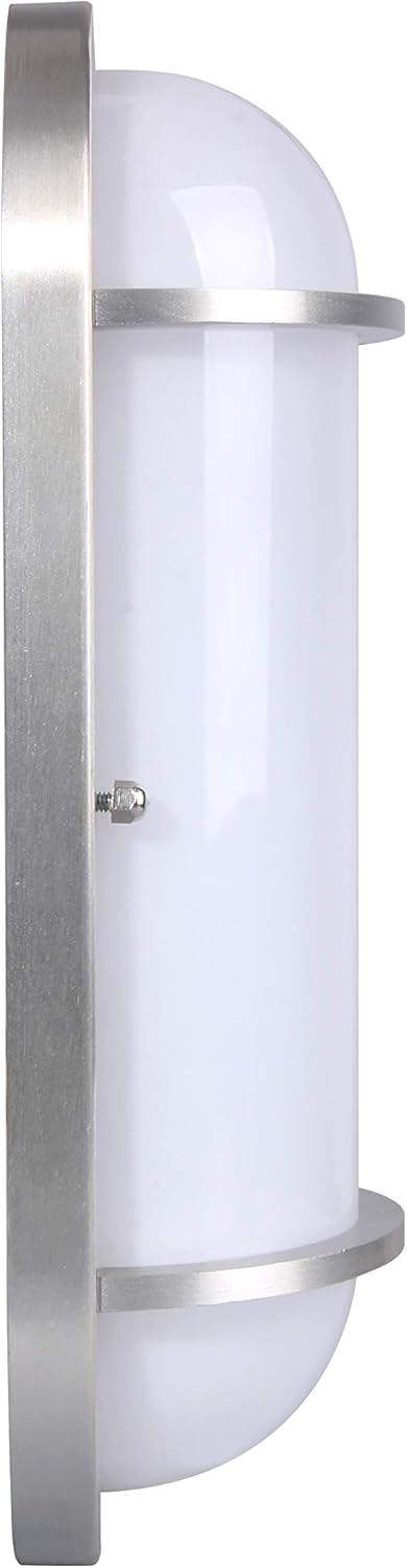 LIT-PaTH Outdoor Wall Lantern 12W 1000 Lumen Warm White Aluminum