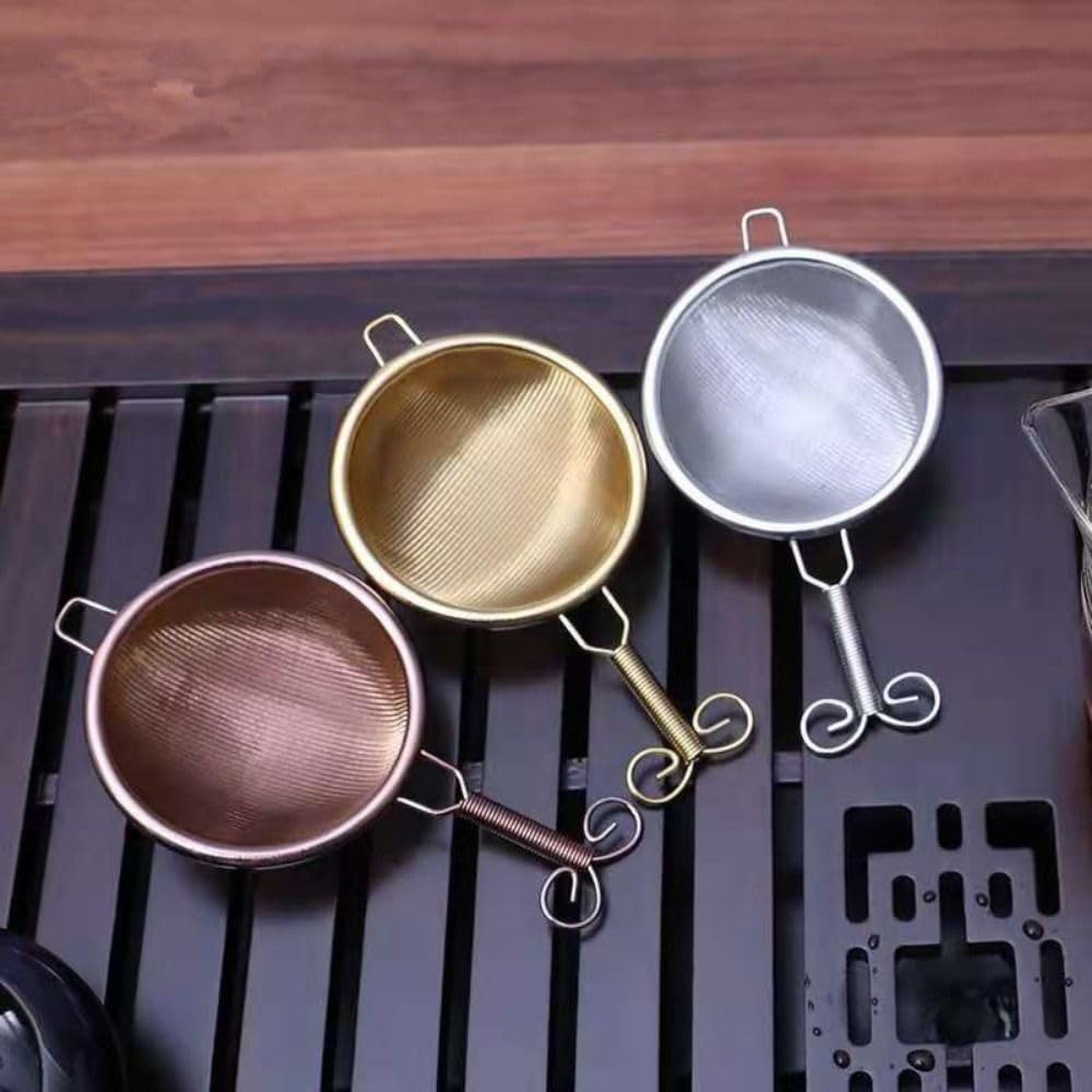 1PCS Fine Mesh Colander with Short Handle Stainless Steel