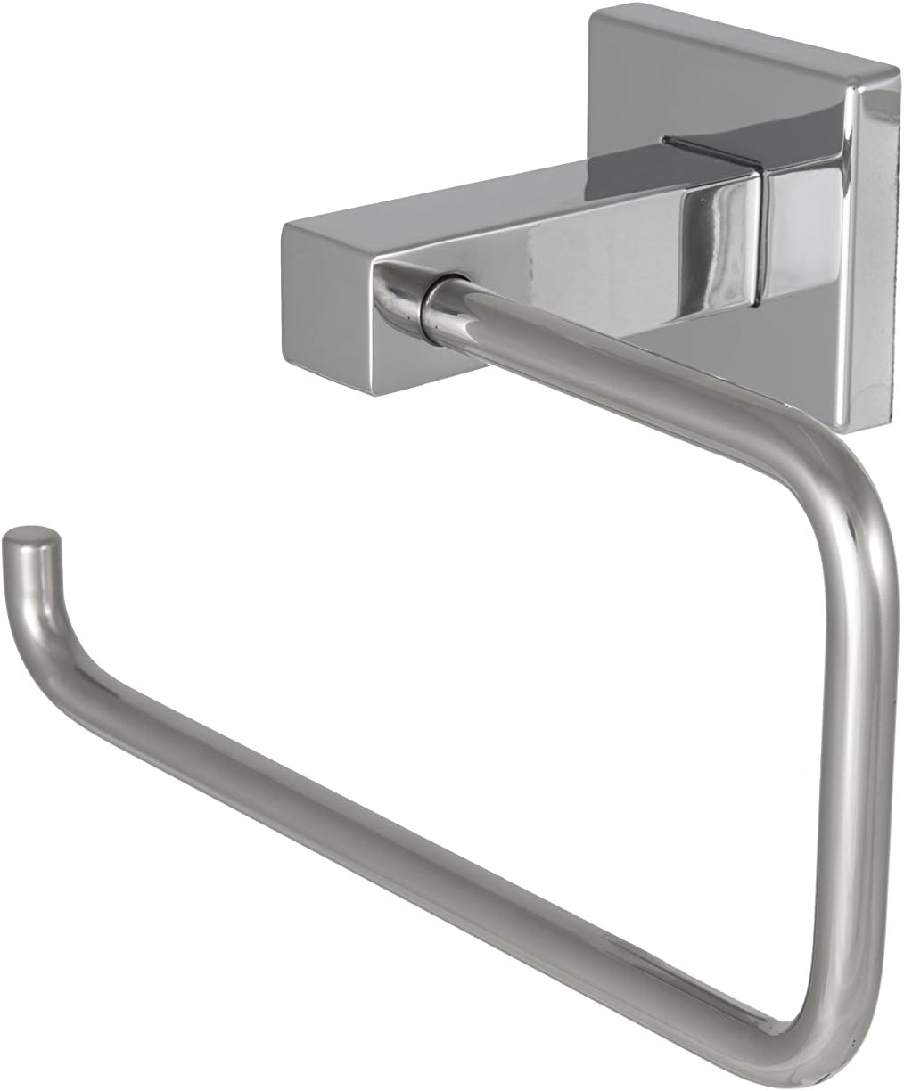 Primo Collection Towel Ring with Brushed Nickel and Polished Chrome