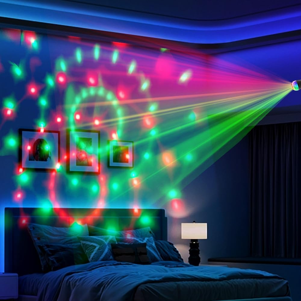 Yiixuyo Disco Ball Light with Sound Control