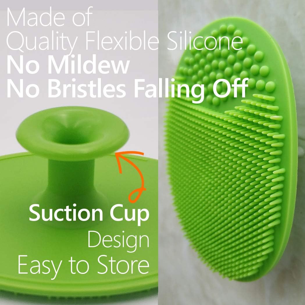 ZEMOZEN Vegetable Scrubber Brush Green