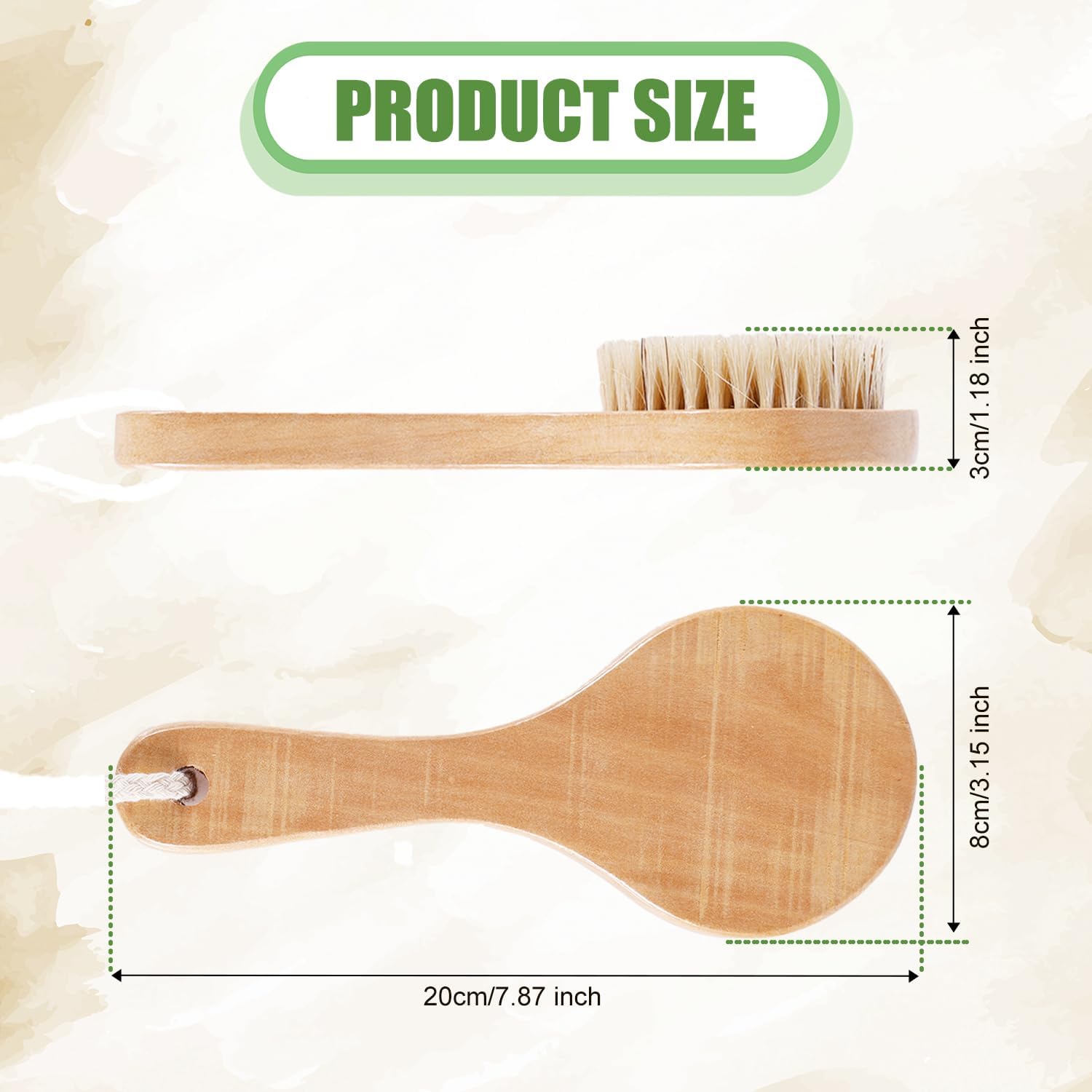 PEUTIER Vegetable Brush with Long Handle for Kitchen Cleaning