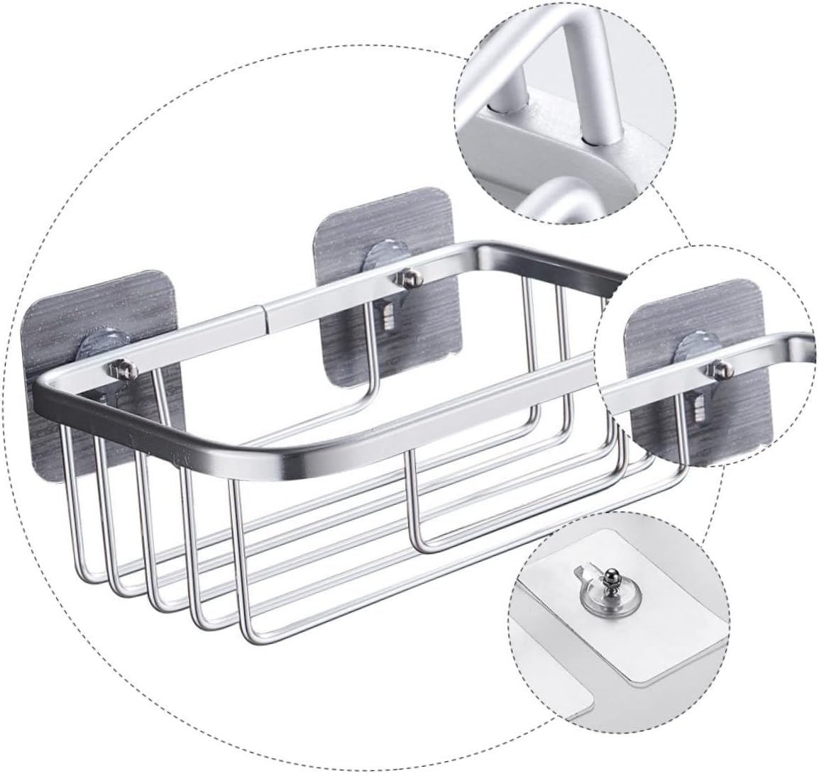 VILLFUL No Drilling Hanging Tissue Holder Suction Cup