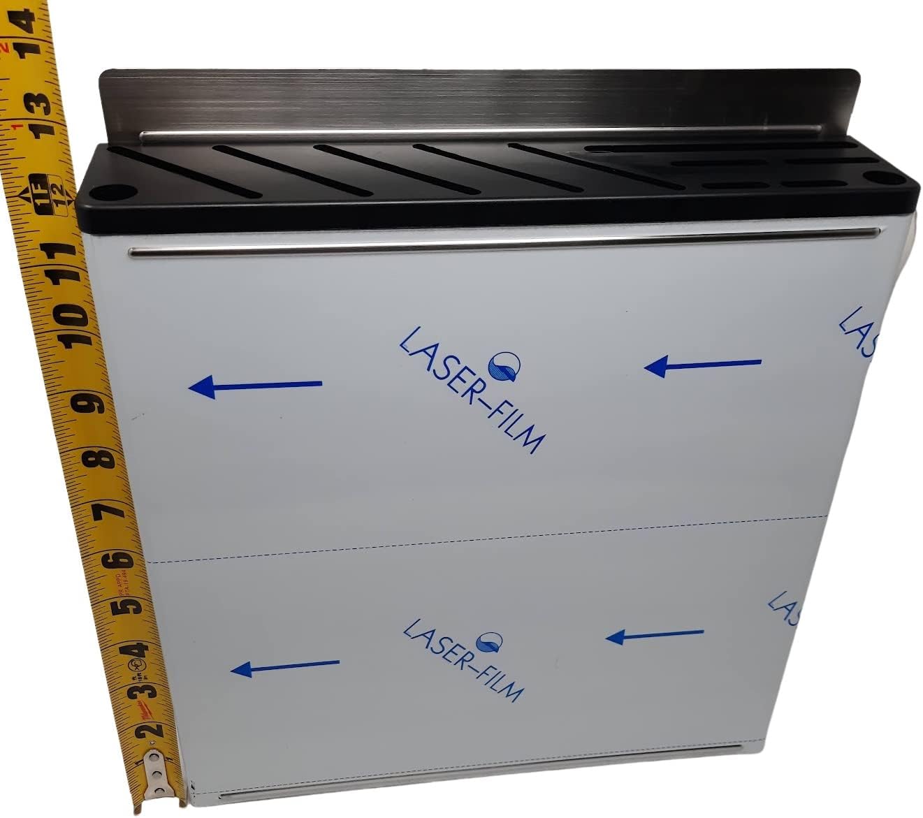 Stainless Steel Knife Rack Holds 10 Knives Honing Steels