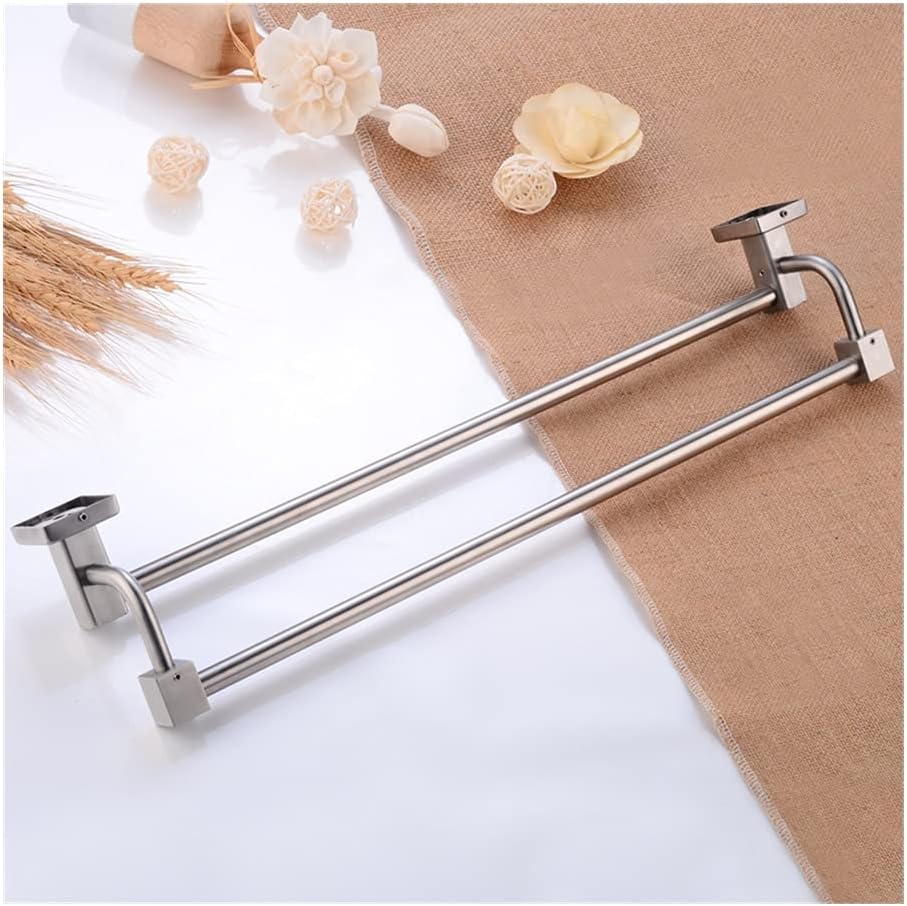 ANNBKA Double Bar Stainless Steel Towel Rack