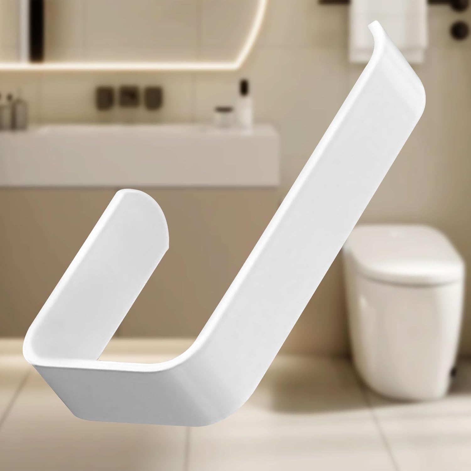 Tostyles Toilet Paper Holder Self Adhesive Space Aluminum 1