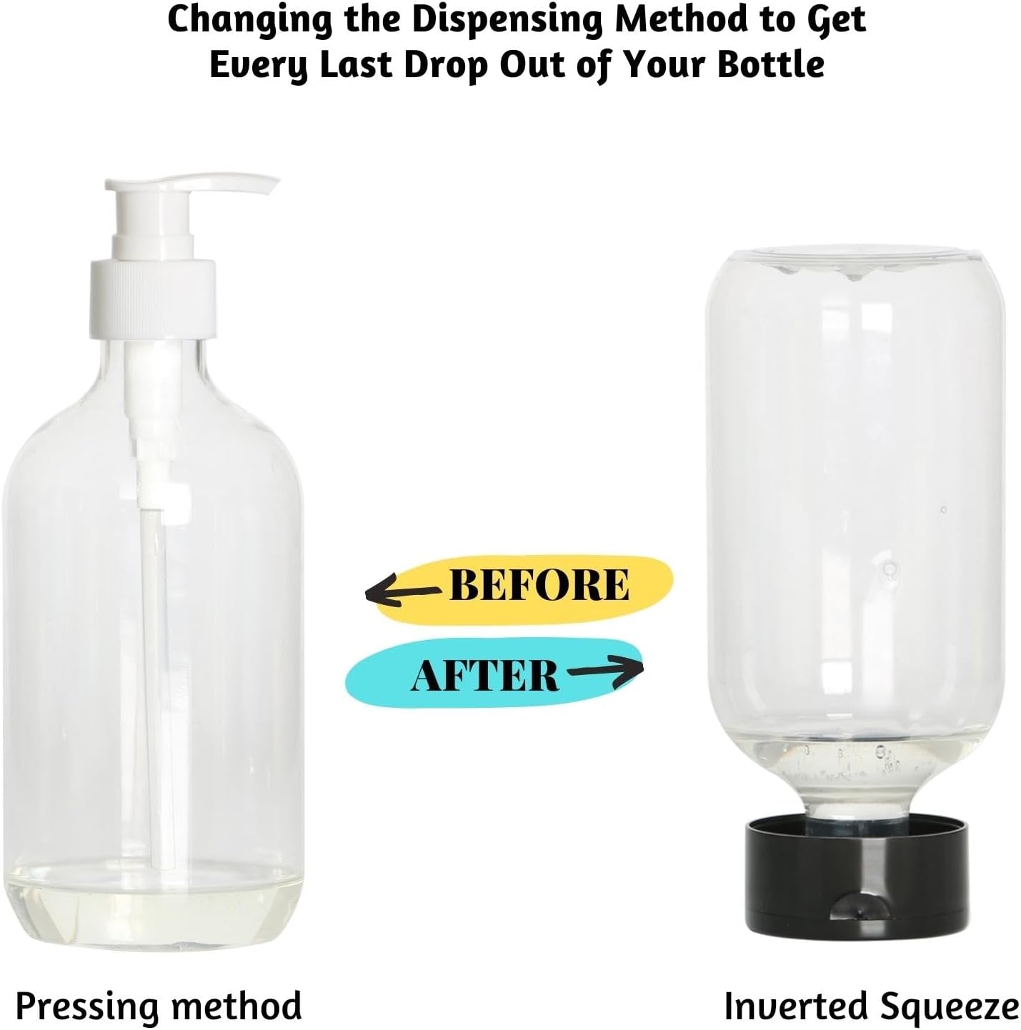 Ofiray-Home Bottle Emptying Cap 108 Neck Size 3 Pack