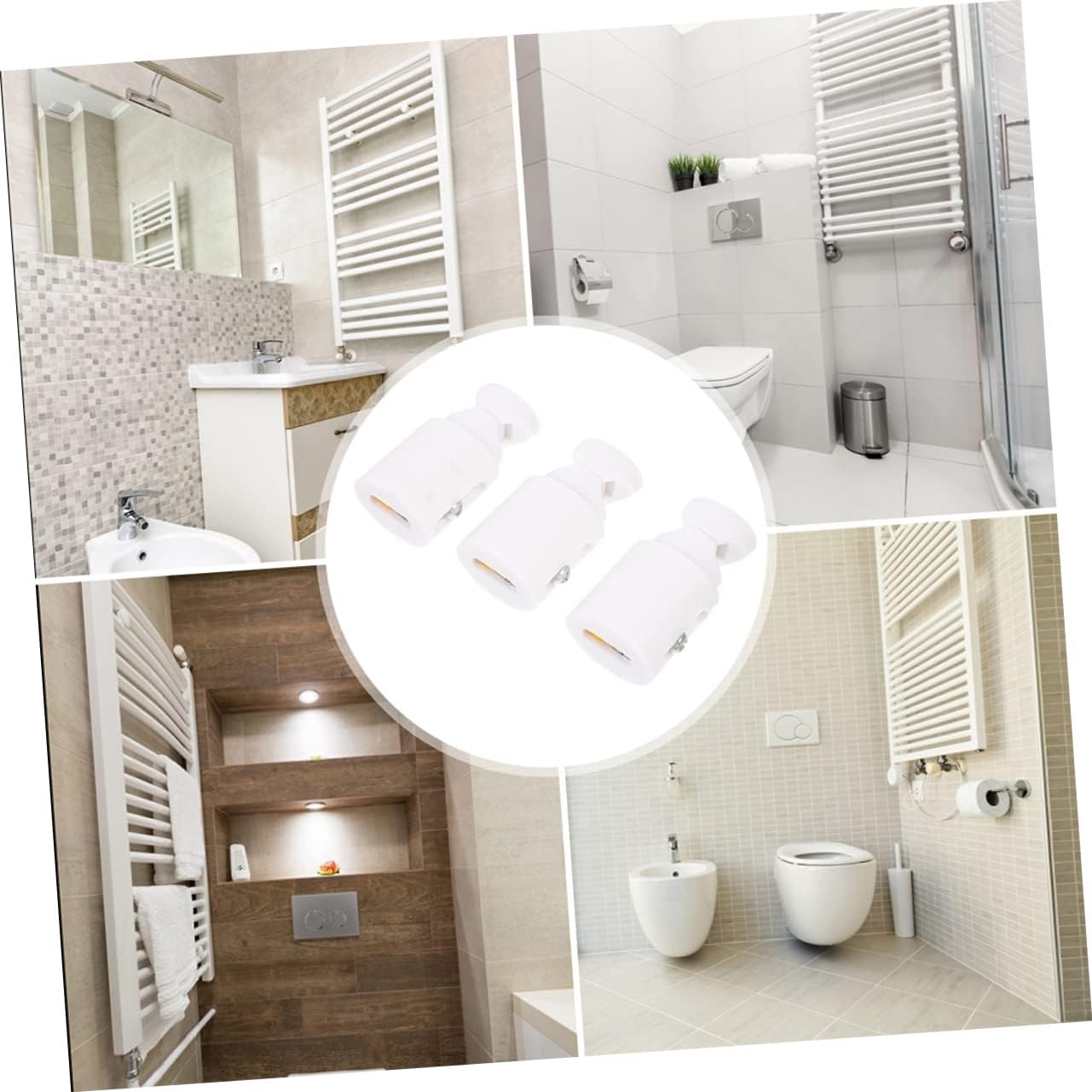 Happyyami 3pcs Radiator Hooks for Towel and Bathrobe Drying