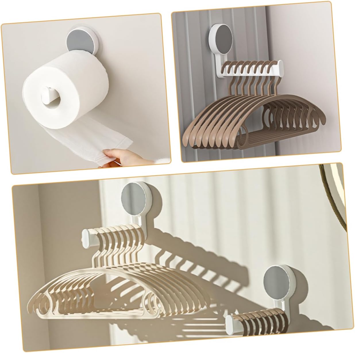 UKCOCO Wall Mount Toilet Paper Holder 1