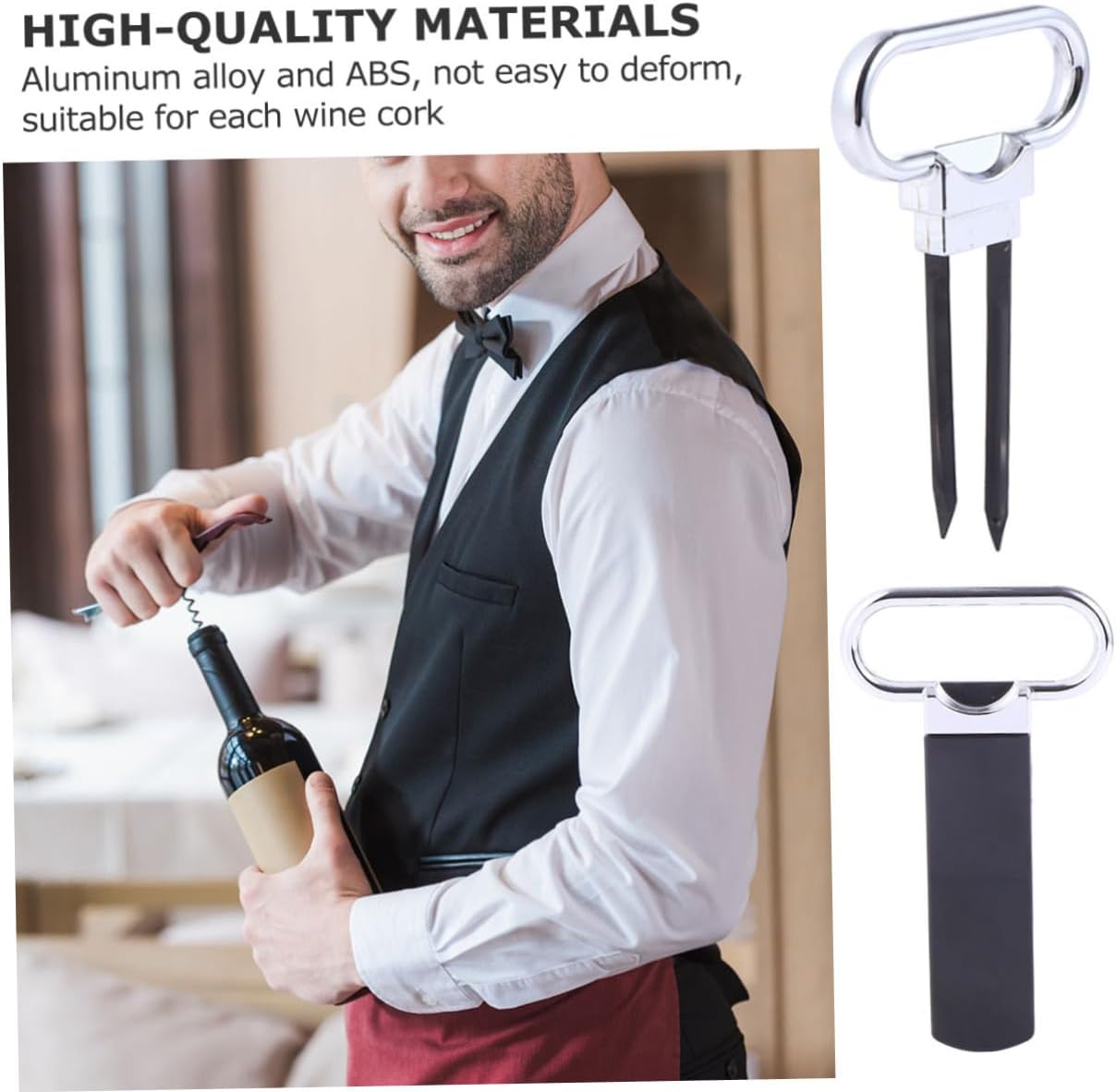 PRETYZOOM Portable Wine Cork Remover