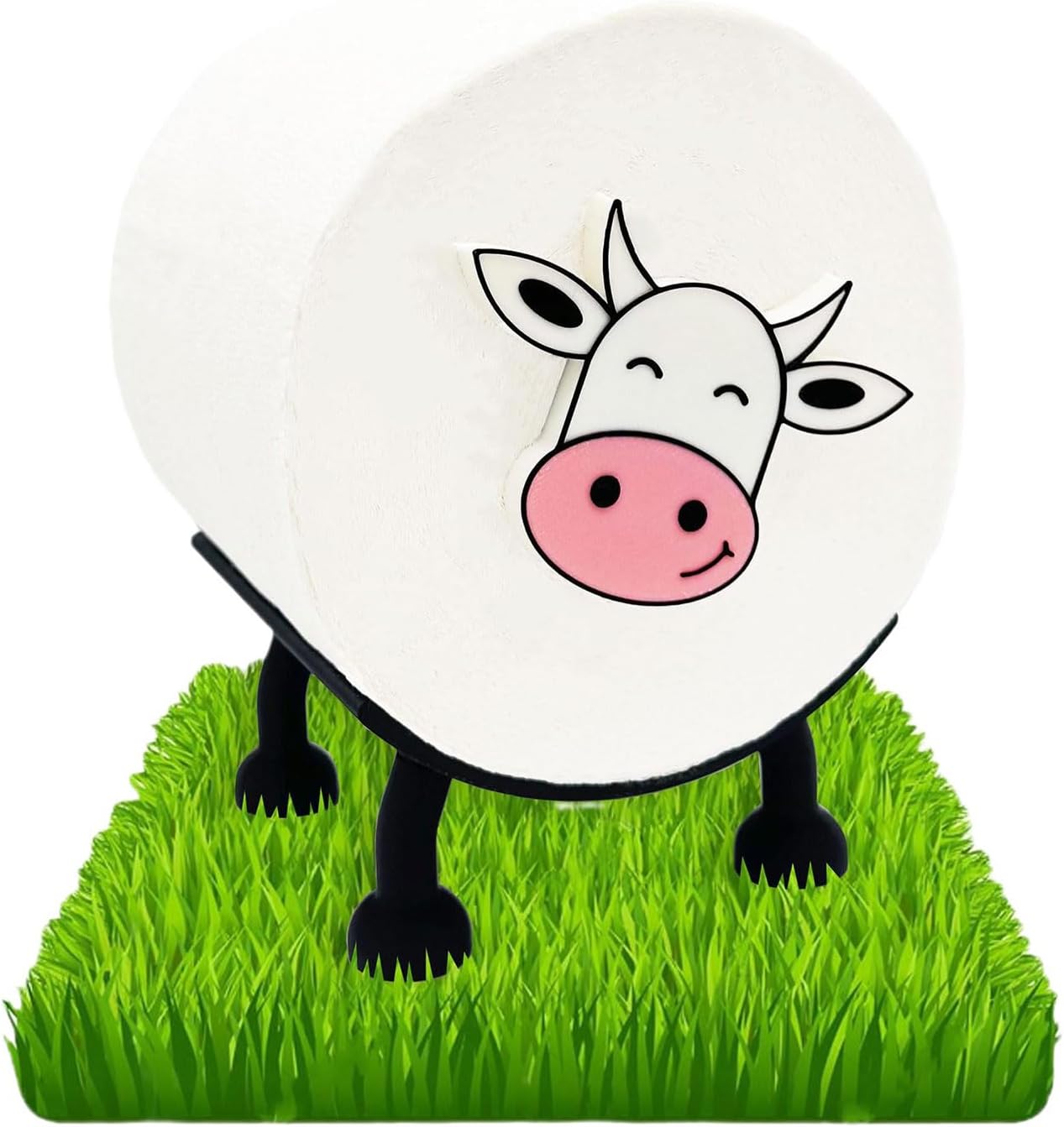 Cyni Lovely Cow Stackable Toilet Paper Holder