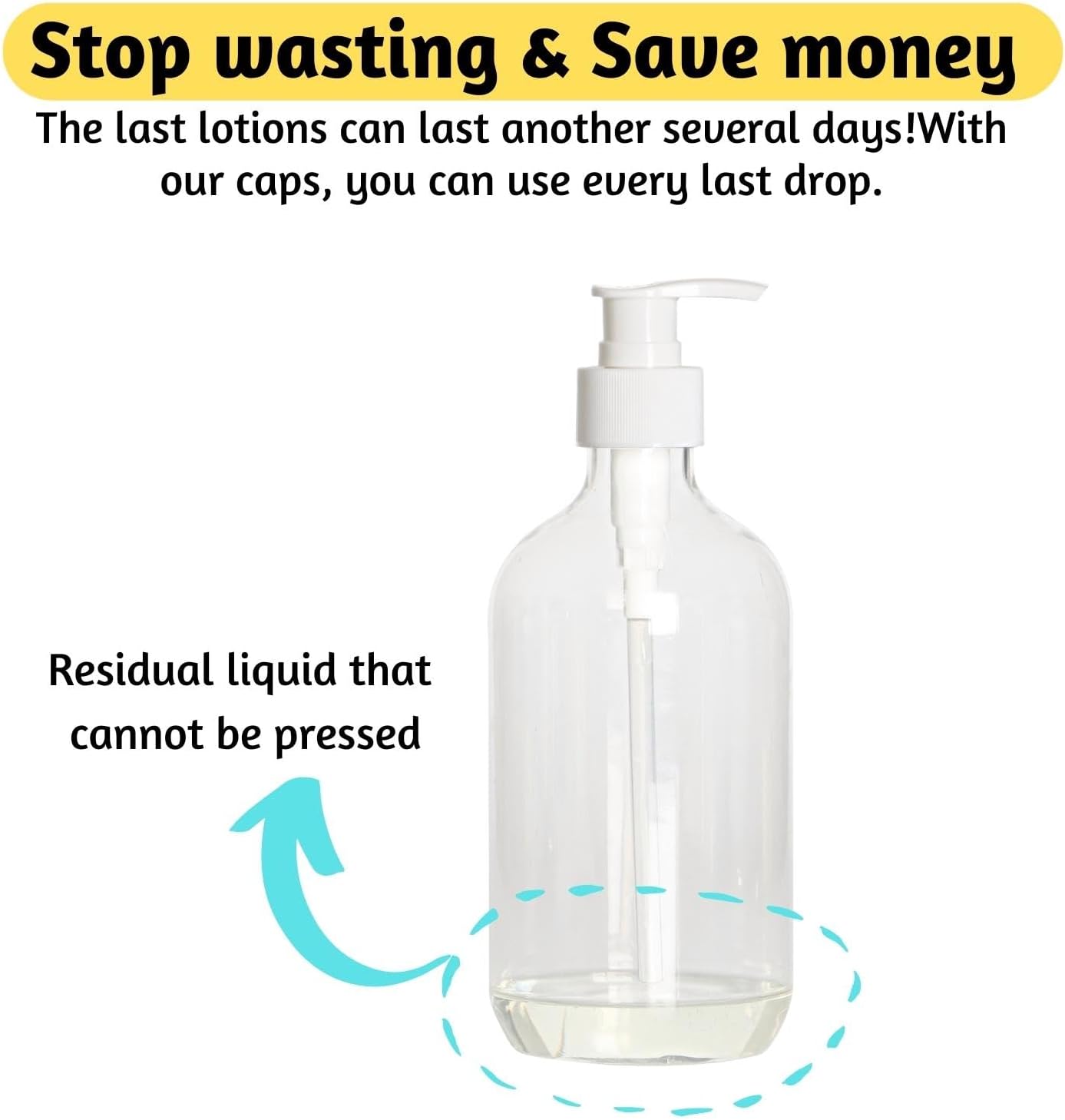 Ofiray-Home Bottle Emptying Cap 108 Neck Size 3 Pack