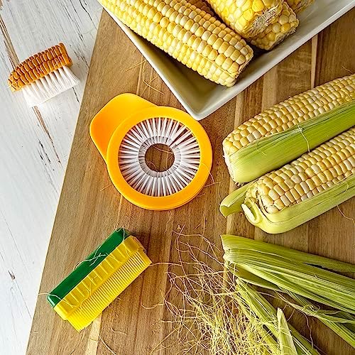RM Corn De-Silking Brush Small Yellow