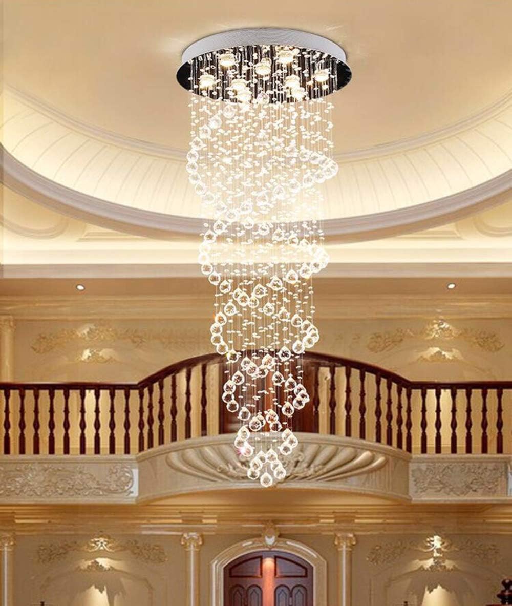 LED Hanging Light Chandelier with Rotating Design