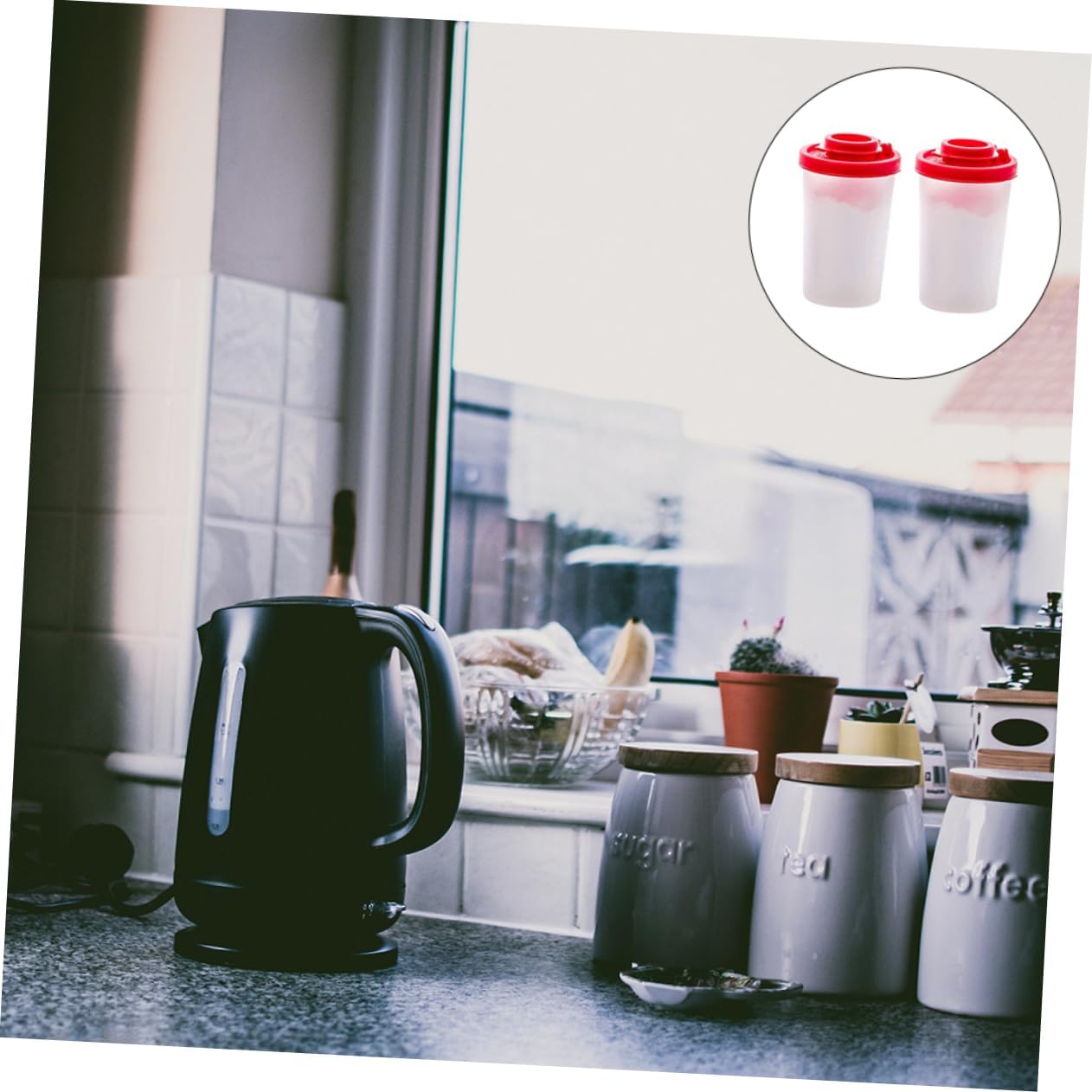Cabilock Pepper Shakers Set for Kitchen
