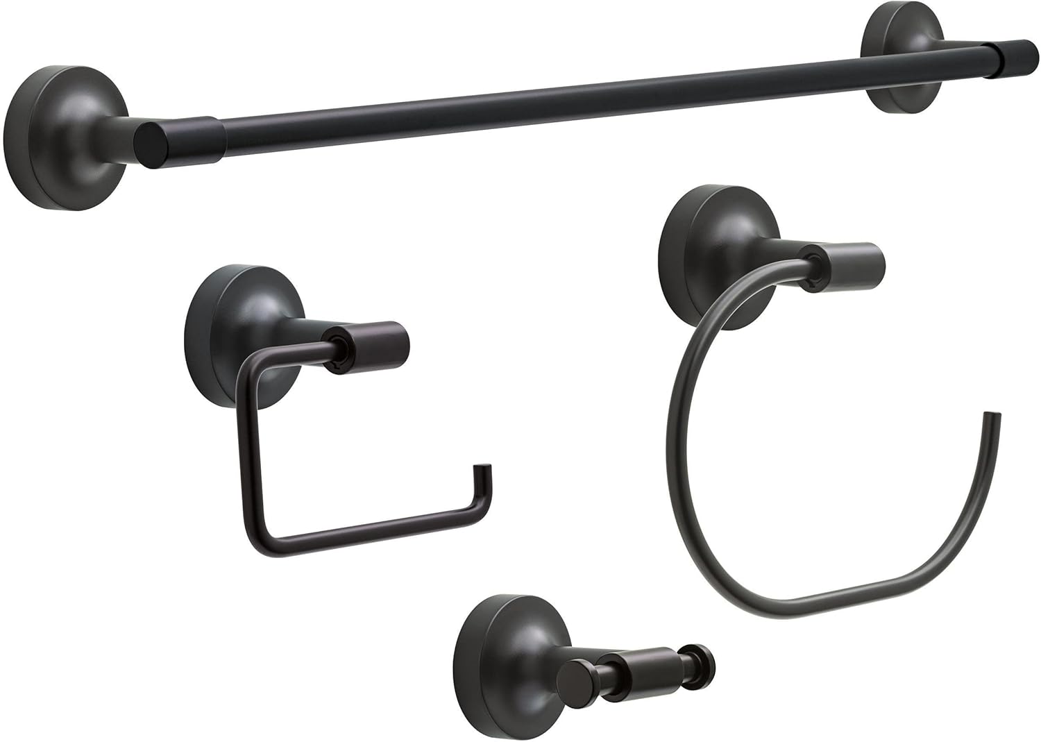 Franklin Brass Voisin Towel Hook Matte Black