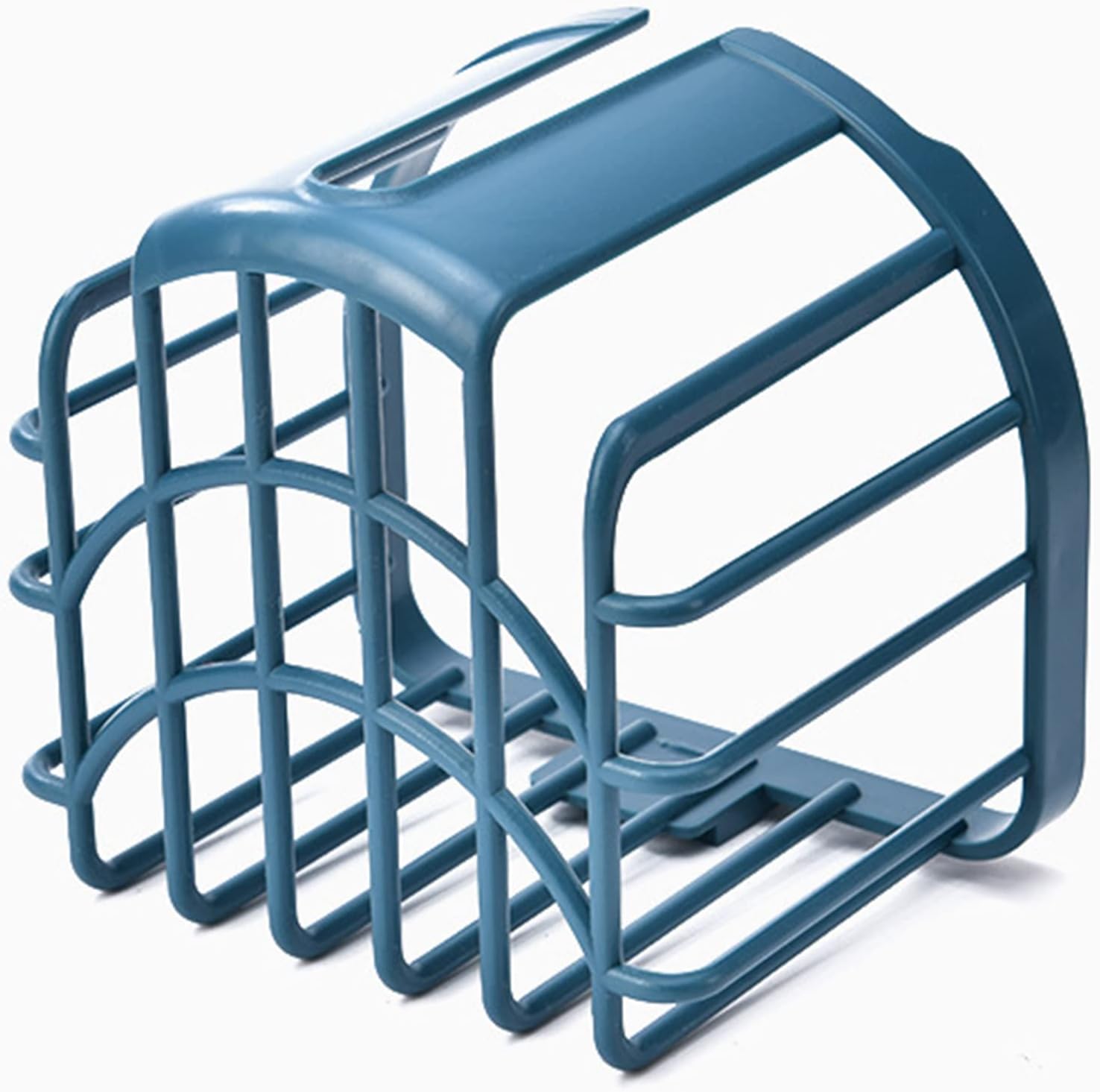 Wall Mounted Toilet Paper Holder with Smooth Output and Heavy Duty Design Blue