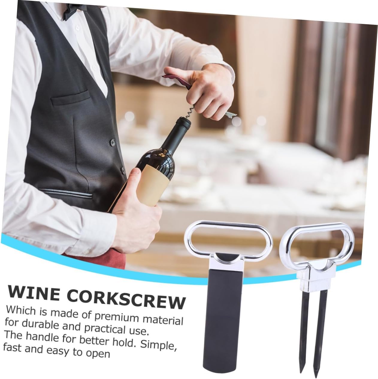 Luxshiny Wine Cork Remover and Opener