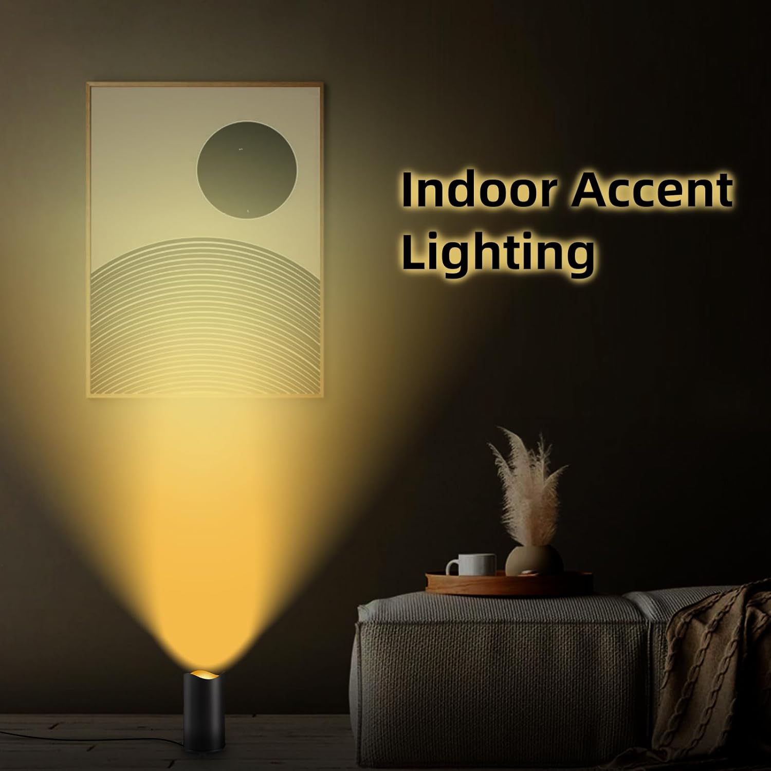MIOBLUE Floor Can Light Accent Light with GU10 Bulbs