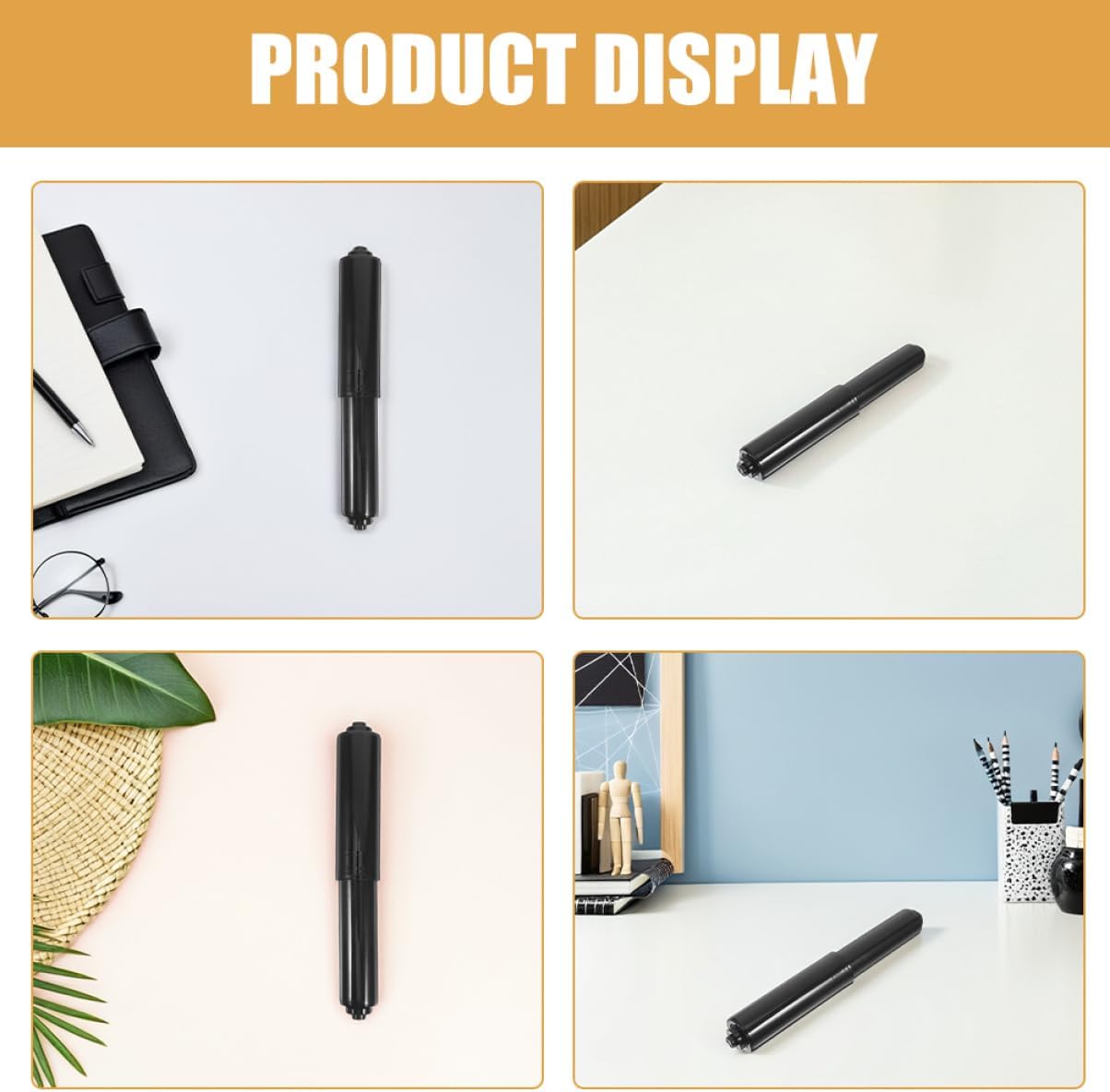 Cabilock 5Pcs Adjustable Toilet Paper Holder Replacement Rods