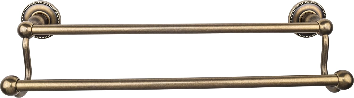 Top Knobs Bath Double Towel Rod in Oil Rubbed Bronze