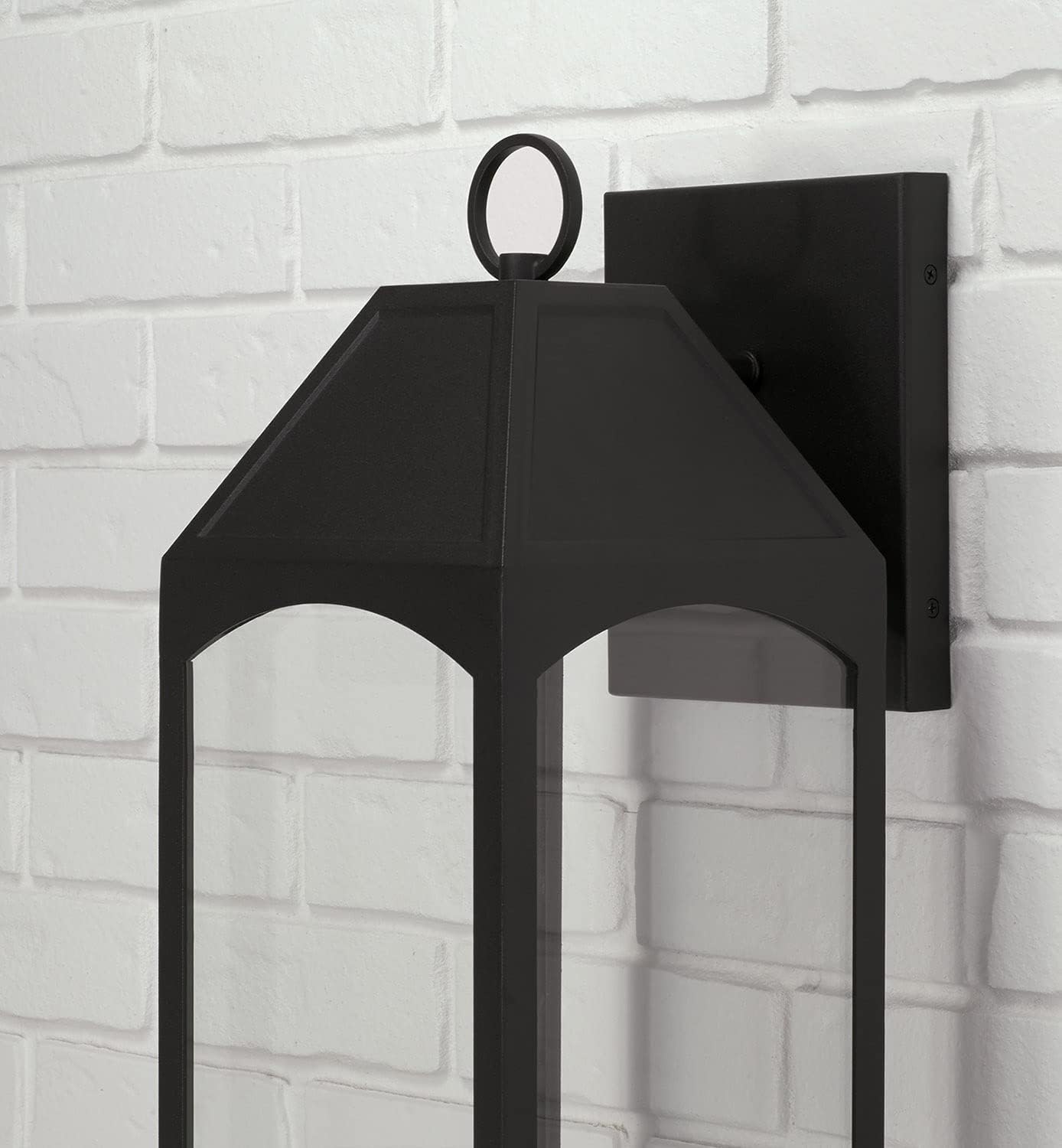 Capital Lighting Burton Night Sky Wall Lantern 1-Light 7W Black