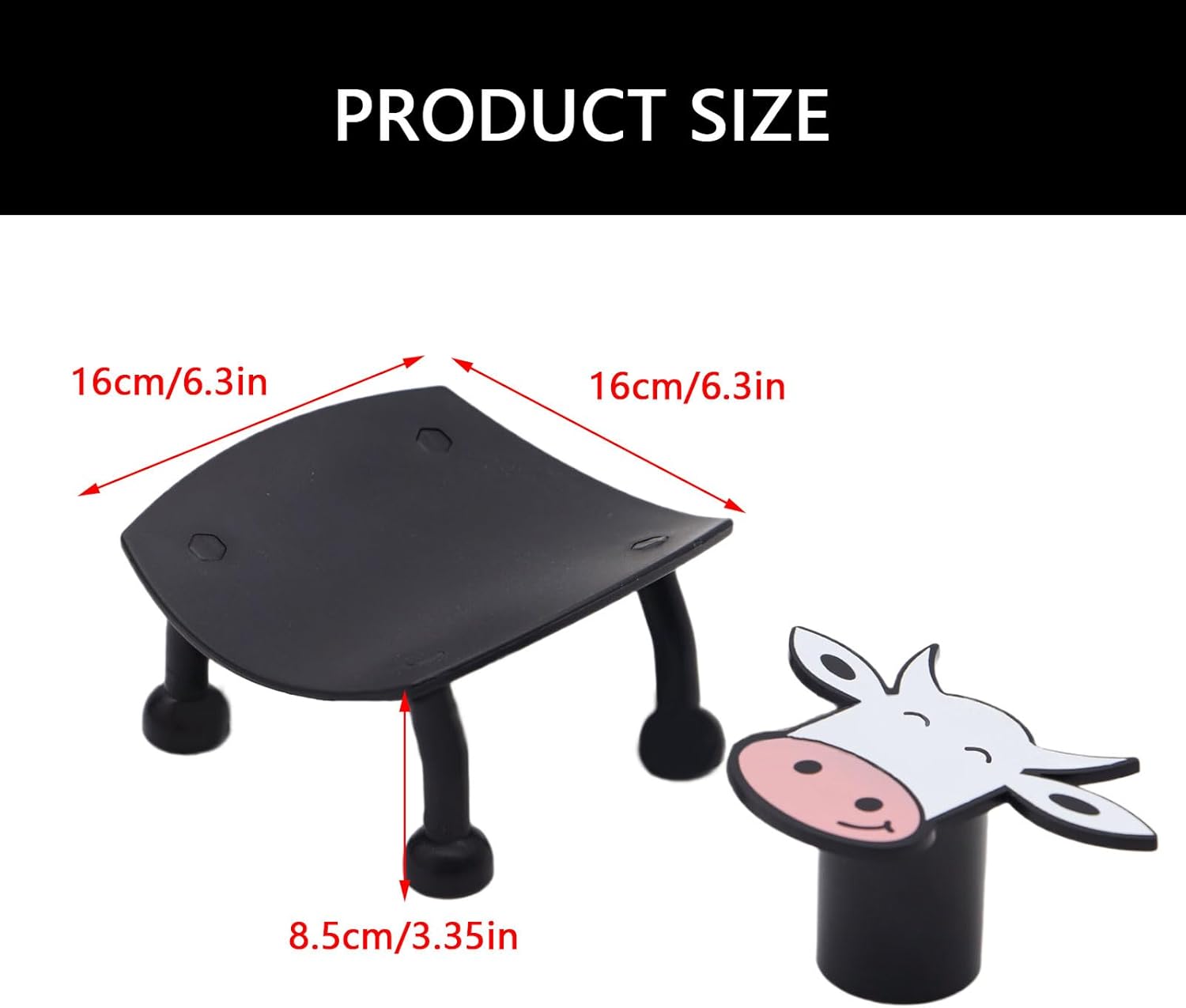 Cyni Lovely Cow Stackable Toilet Paper Holder