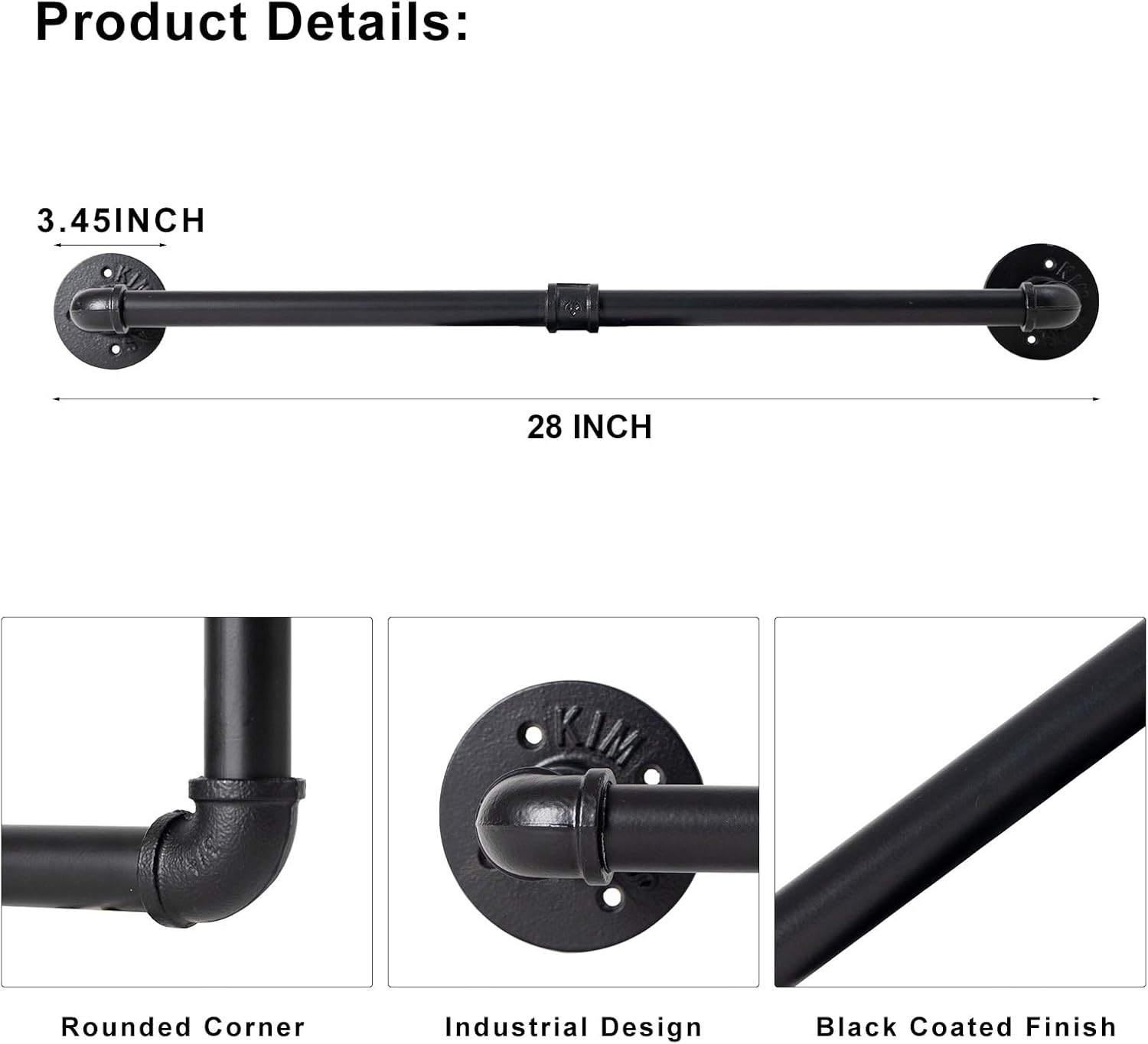 Ophouliy 28 Inch Heavy Duty Towel Bar for Bathroom