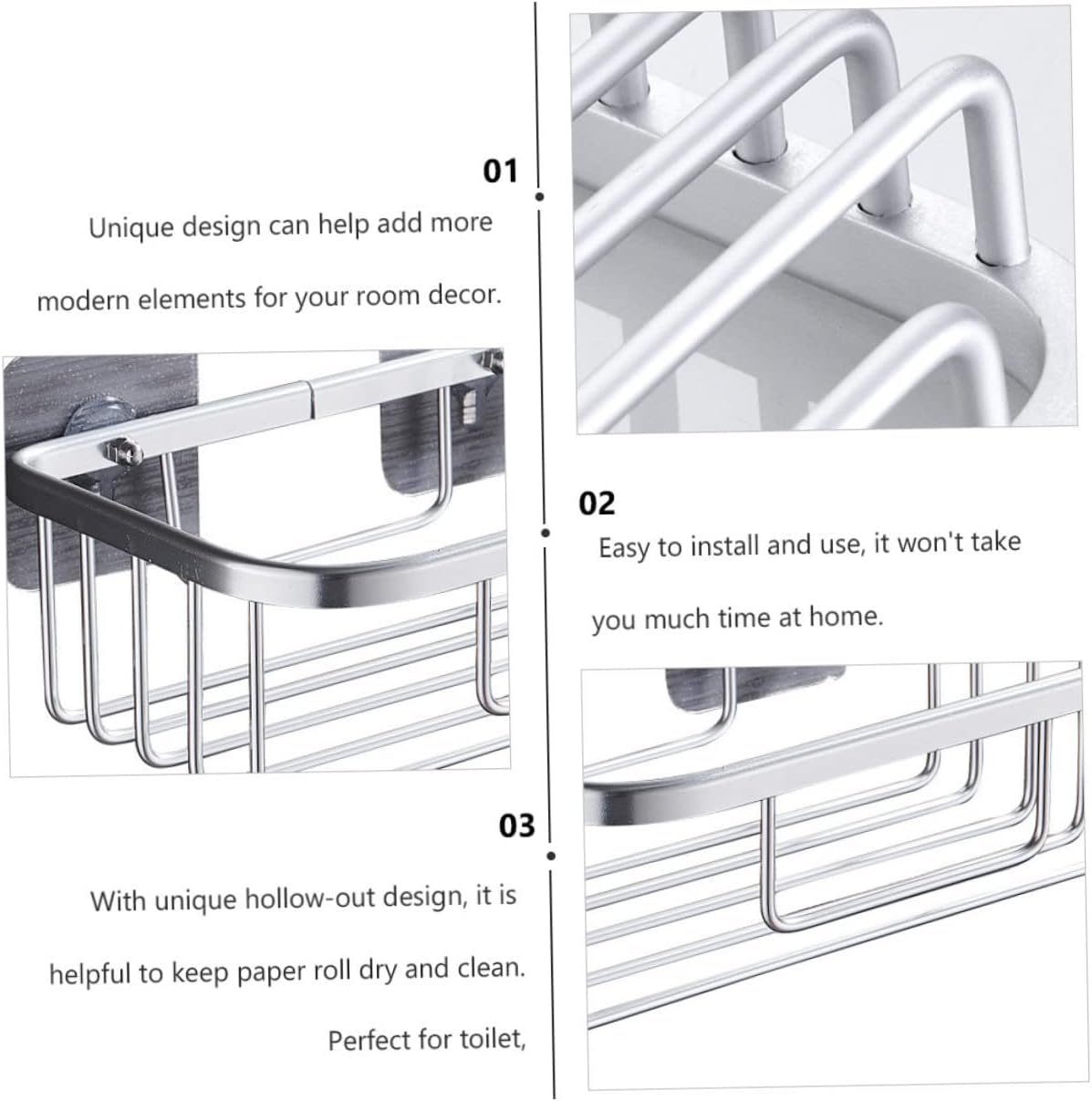 GLEAVI Suction Cup Toilet Paper Holder No Drilling 1