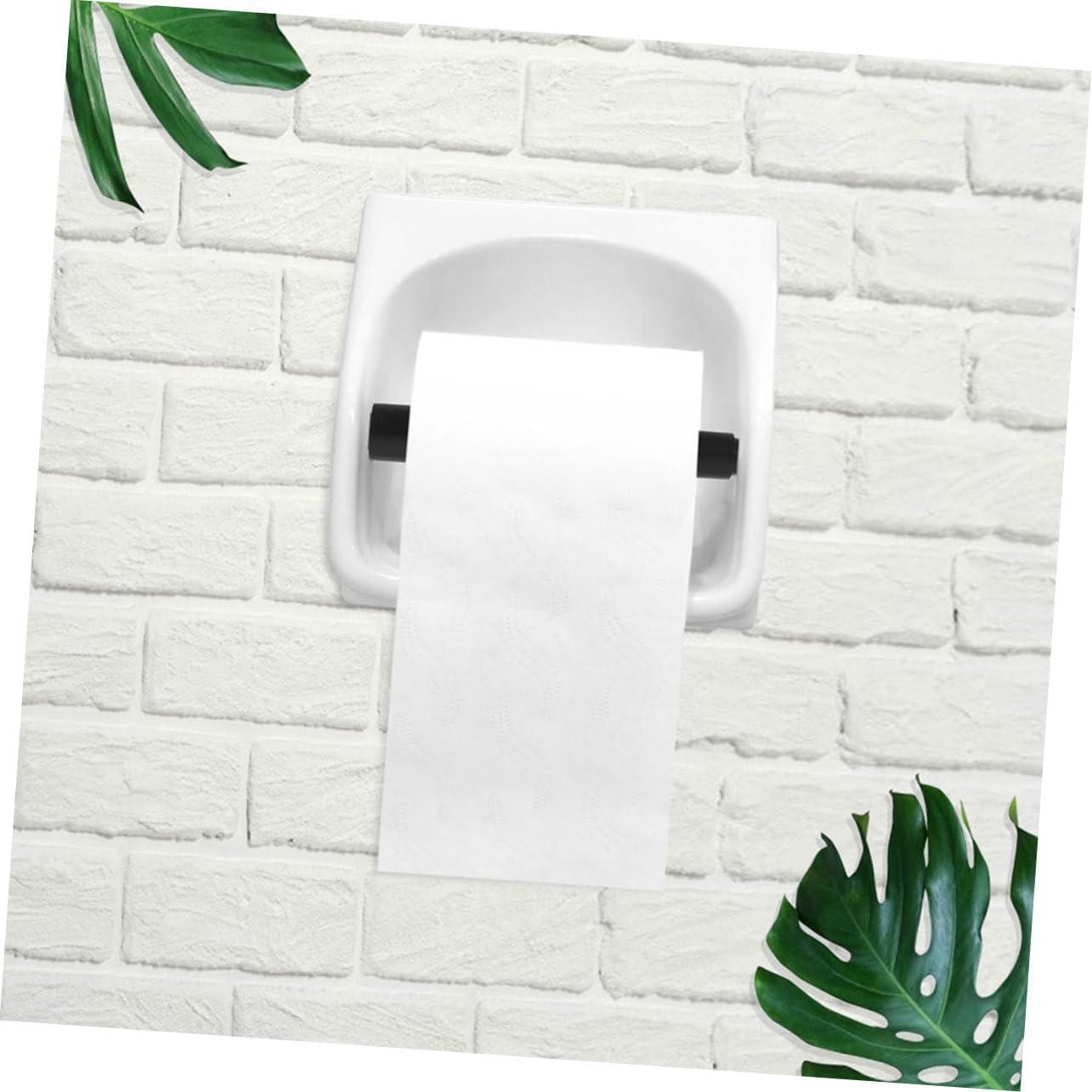 PRETYZOOM 2pcs Toilet Paper Holder Cores Spring Style 1