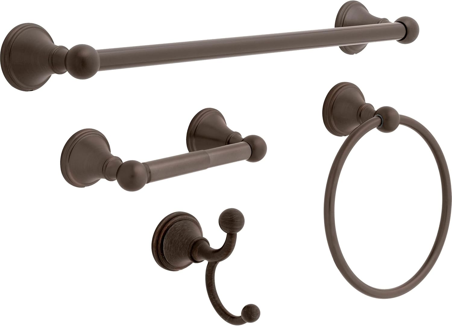 Delta Crestfield Venetian Bronze Towel Ring