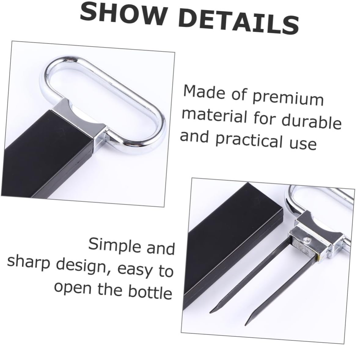 LABRIMP Portable Wine Cork Opener Multifunctional