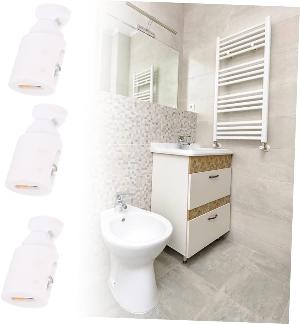 CTIRCHIU 3pcs Plastic Radiator Hooks