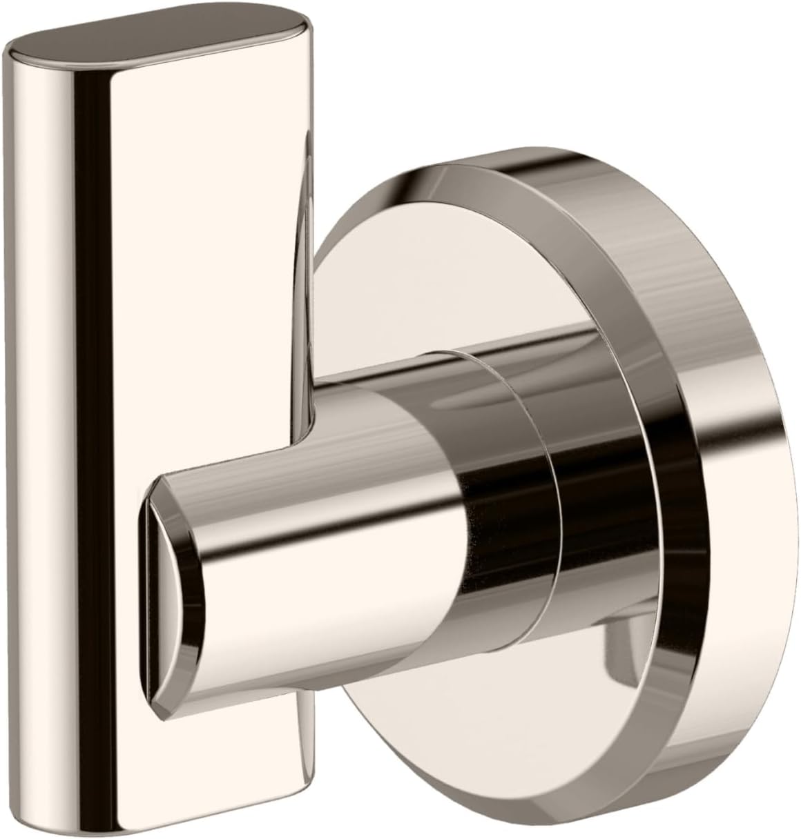 Gatco 5475 Locke Robe Hook Polished Nickel