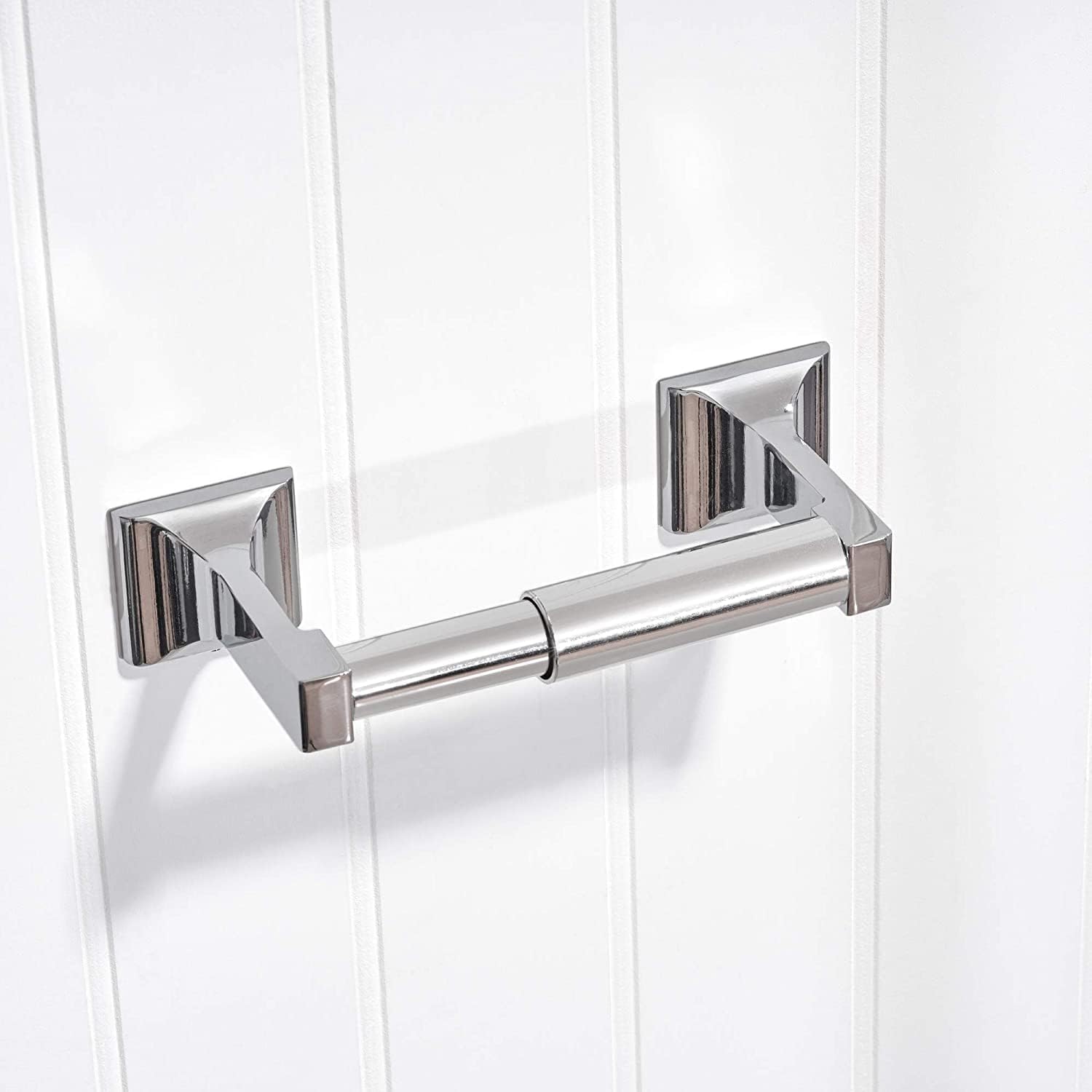 Stainless Steel Toilet Paper Holder with Spring Load