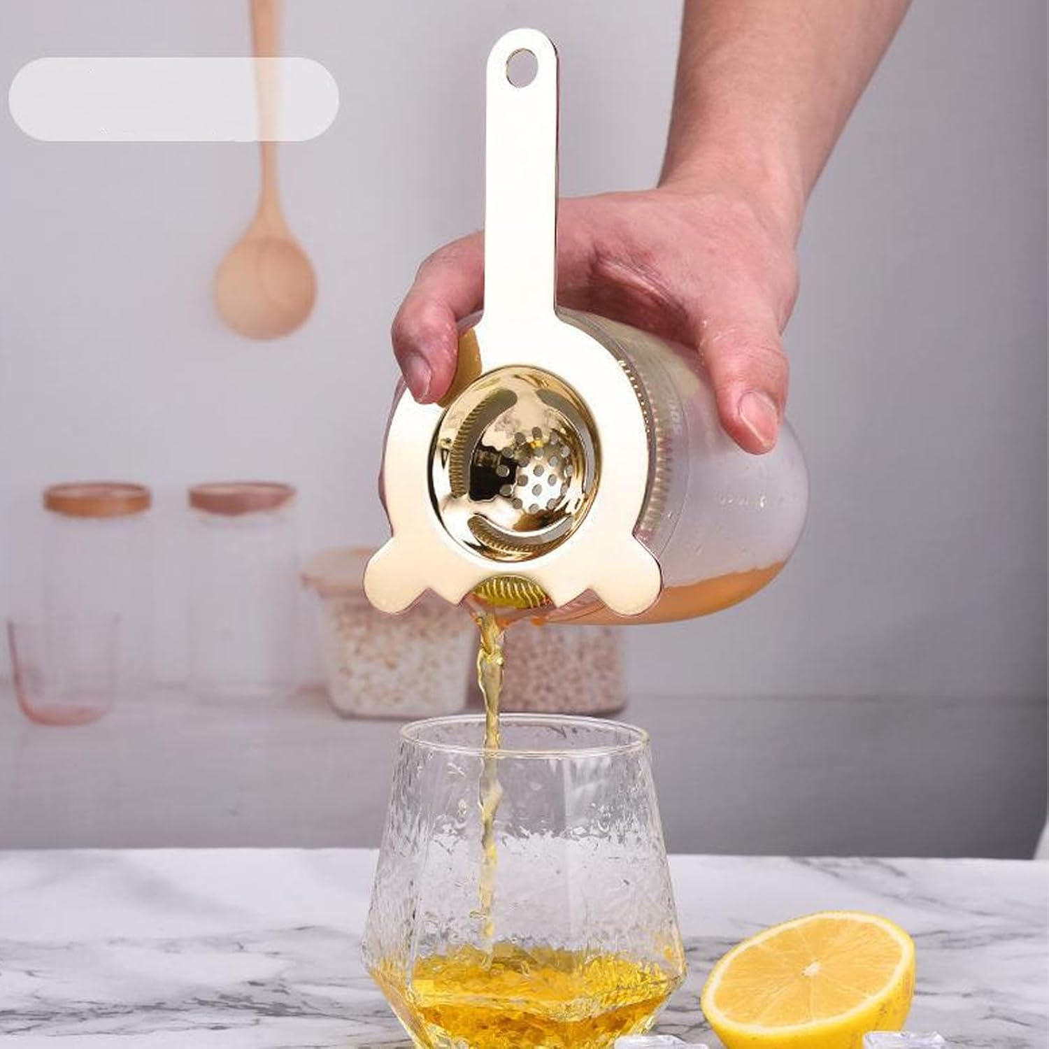 Stainless Steel Hawthorne Strainer with Flexible Spring 36 x 63in