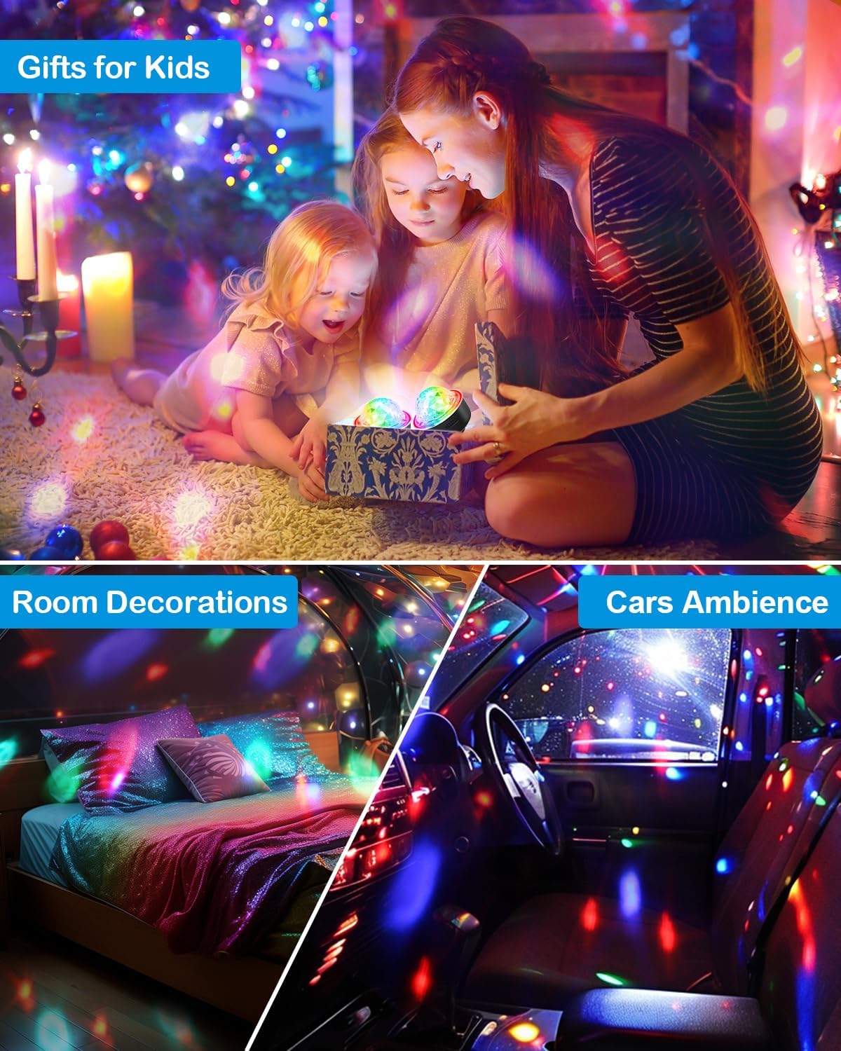Luditek Mini Disco Ball Light with USB Extender 1