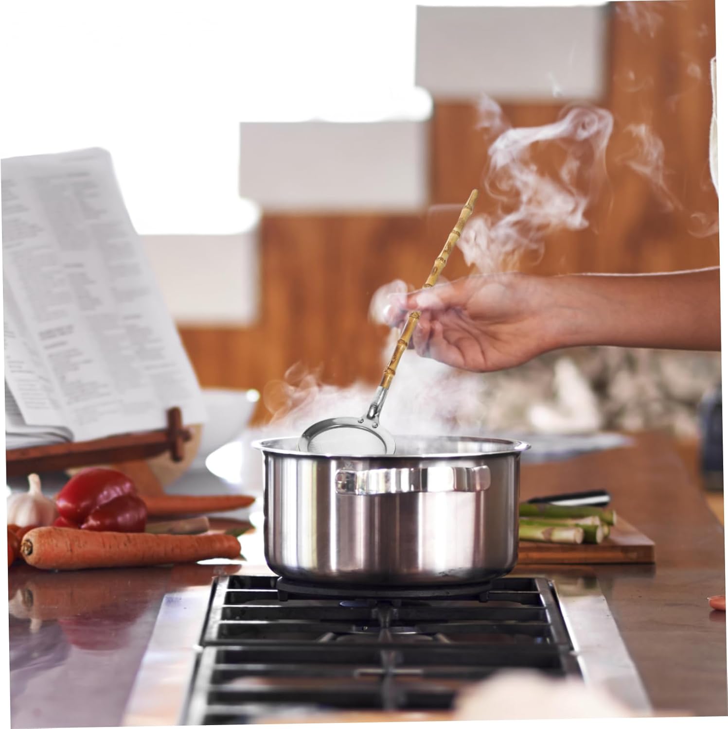 304 Stainless Steel Colander Ladle with Handle